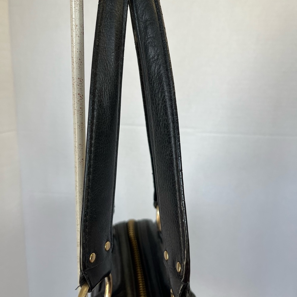 Michael Kors Black Buckle Satchel - Picture 4 of 15